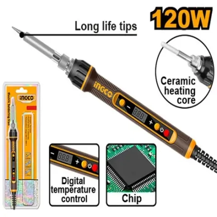 Паяльник электрический INGCO SI01610 INDUSTRIAL 120 Вт