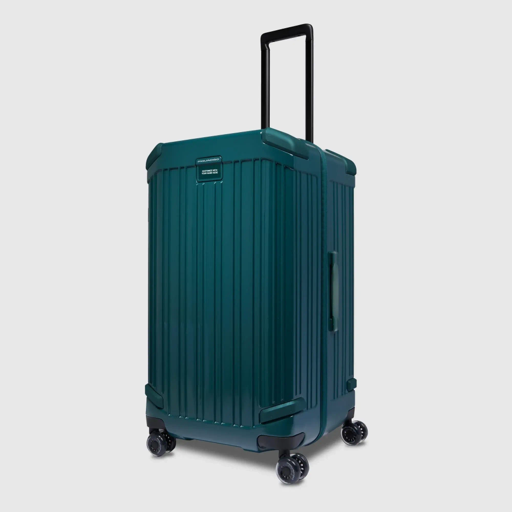 Чемодан транк маленький Piquadro POP/Verde foresta