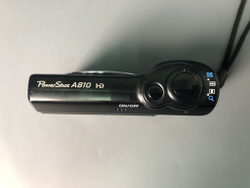 Canon PowerShot A810, объектив шумит при движении