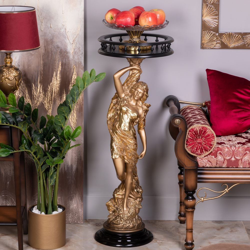 Подставка декоративная Изабель №340/2 Бронза Орех