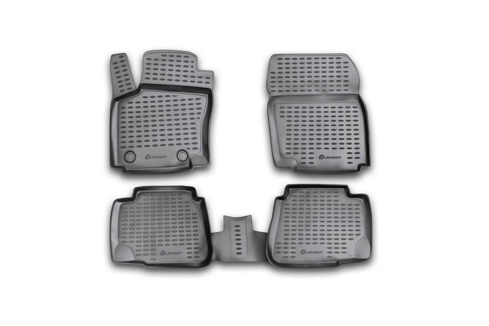 Коврики в салон для FORD Mondeo 2007-2014, 4 шт. (полиуретан) NLC.16.18.210