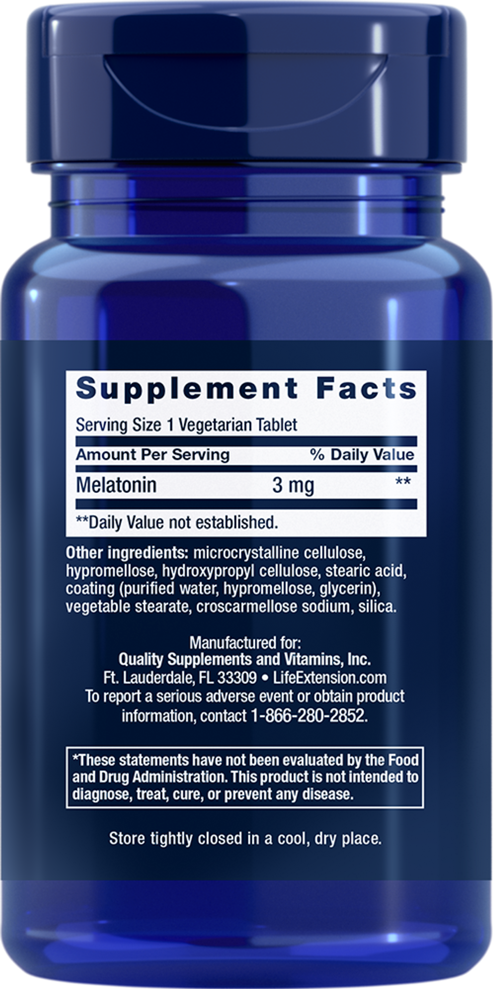 Melatonin 6 Hour Timed Release таблетки Life Extension
