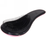 Расческа массажная «Компактная-капля», цвет розовый, 15см