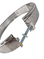 Хомут трубный ХТ-Р на болте D 150 - ФР (М)