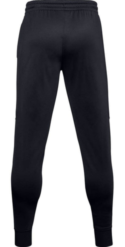 Мужские теннисные штаны Under Armour Men's Armour Fleece Joggers - black
