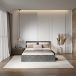 Кровать 1,6 м "Ника" КР-18 Грифельный без основания