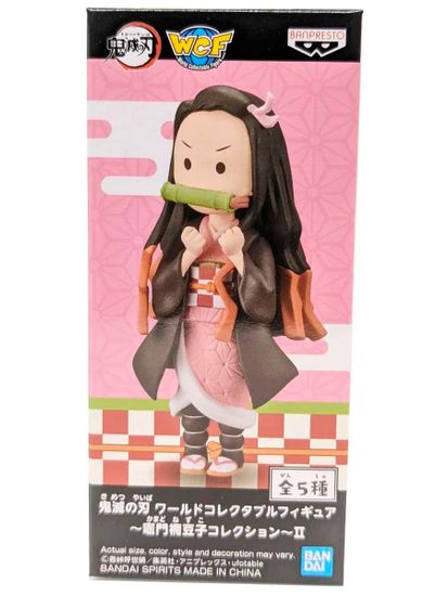 Фигурка Аниме Клинок рассекающий WCF Nezuko Kamado №2 7см 1шт.