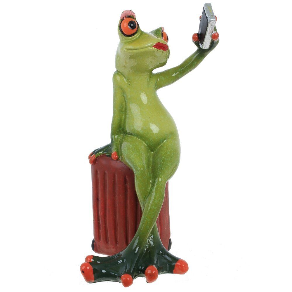 GAEM Фигурка декоративная "Лягушка", L8 W10 H15,5 см