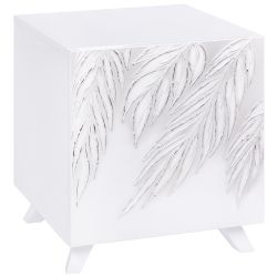 Тумба прикроватная Тропик Сканди Айс Сильвер правая