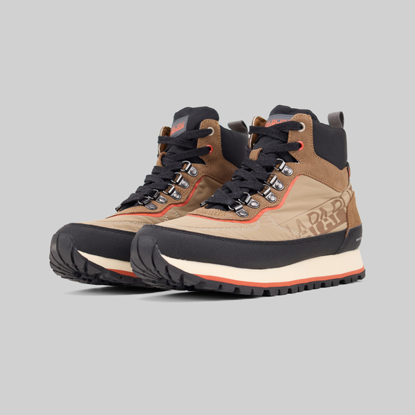 Ботинки Napapijri Snowjog High Leather артикул:NA4H71COWA1 - купить в магазине Дайс