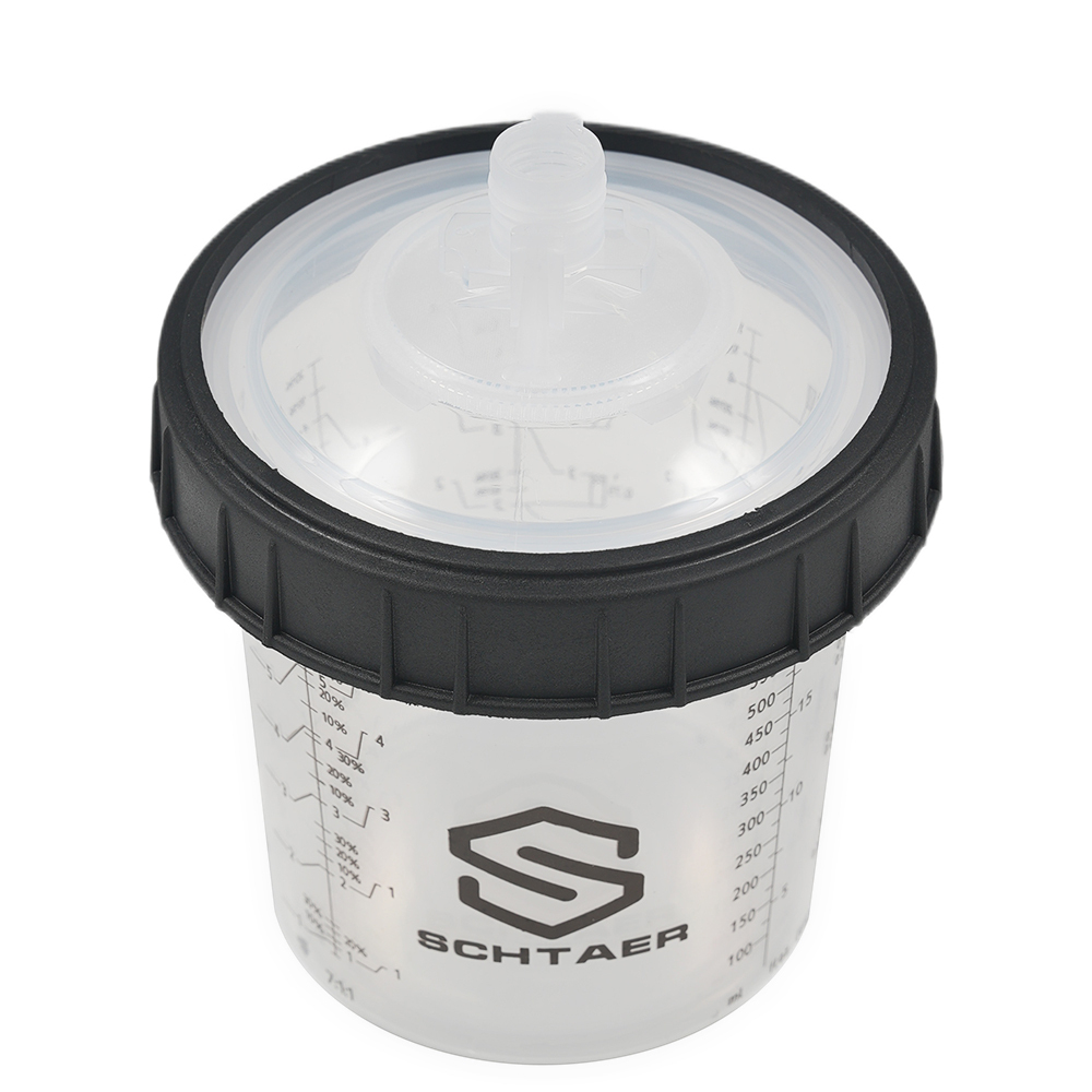 SCH-650S-125 Набор одноразовых бачков 650 мл/125μm Schtaer-Standart c многоразовым стаканом