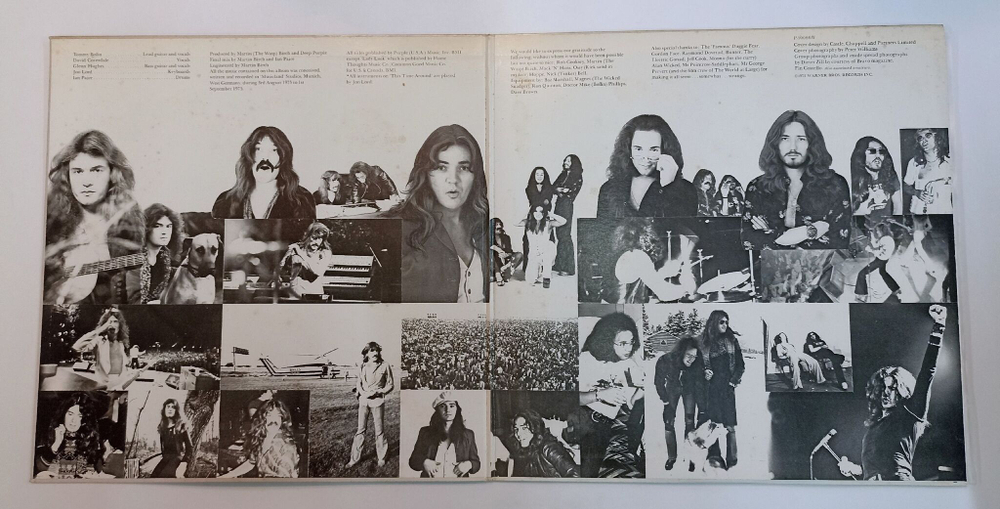 Винтажная виниловая пластинка LP Deep Purple Come Taste The Band (Japan 1975) (No Obi)