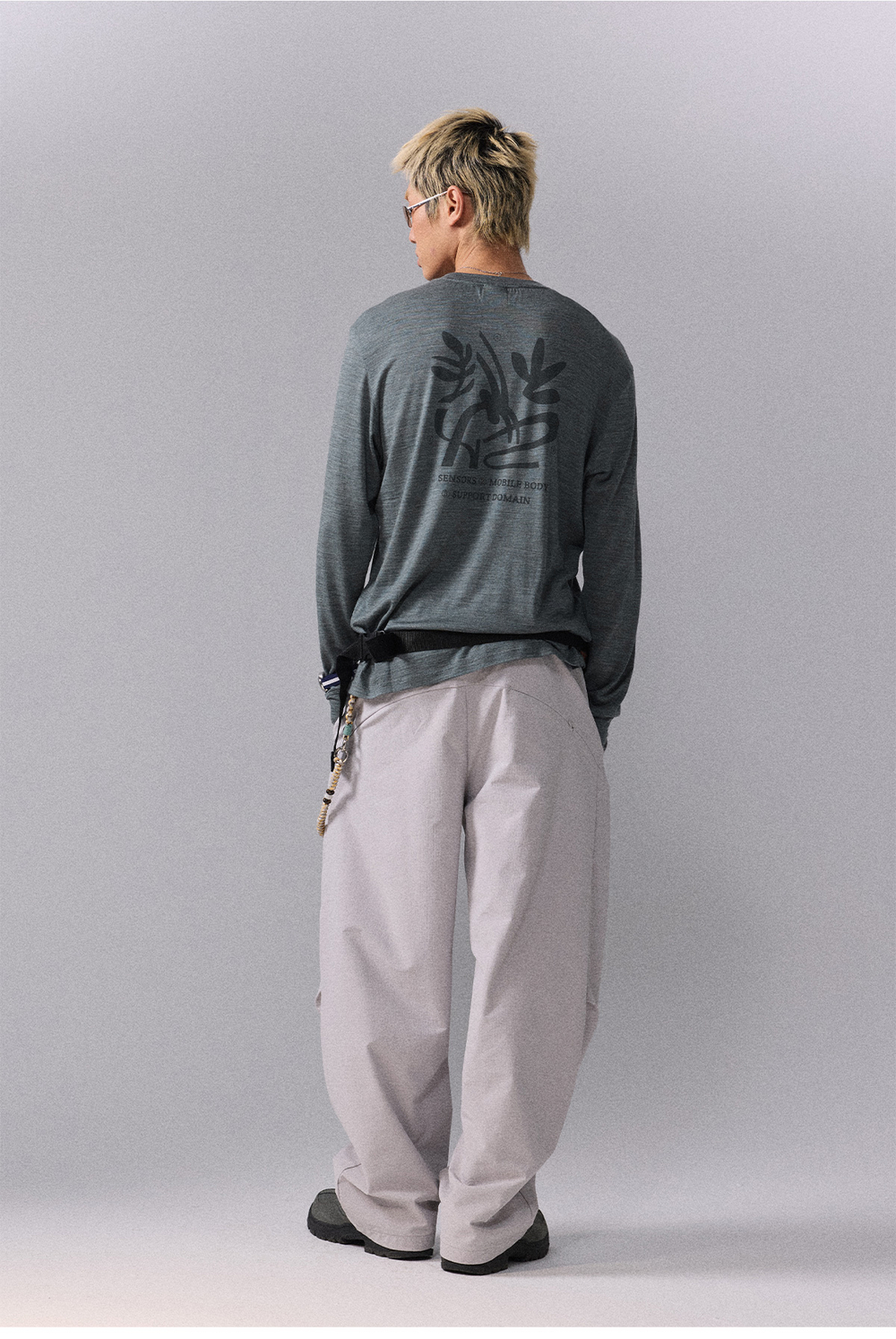 Лонгслив Nothomme Monterest Merino Wool Blend Loose Long-Sleeve