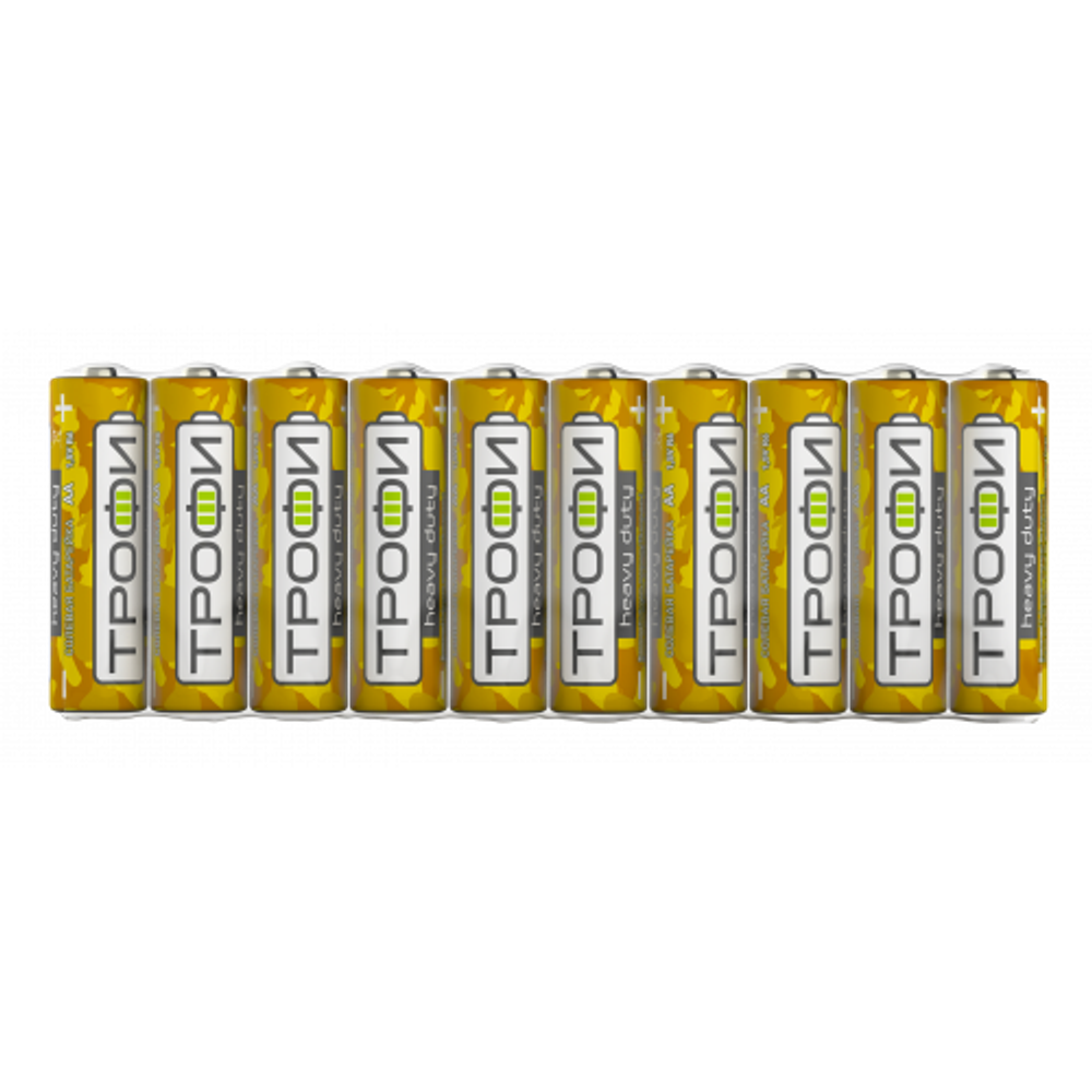 Батарейки Трофи R6-10S CLASSIC HEAVY DUTY Zinc