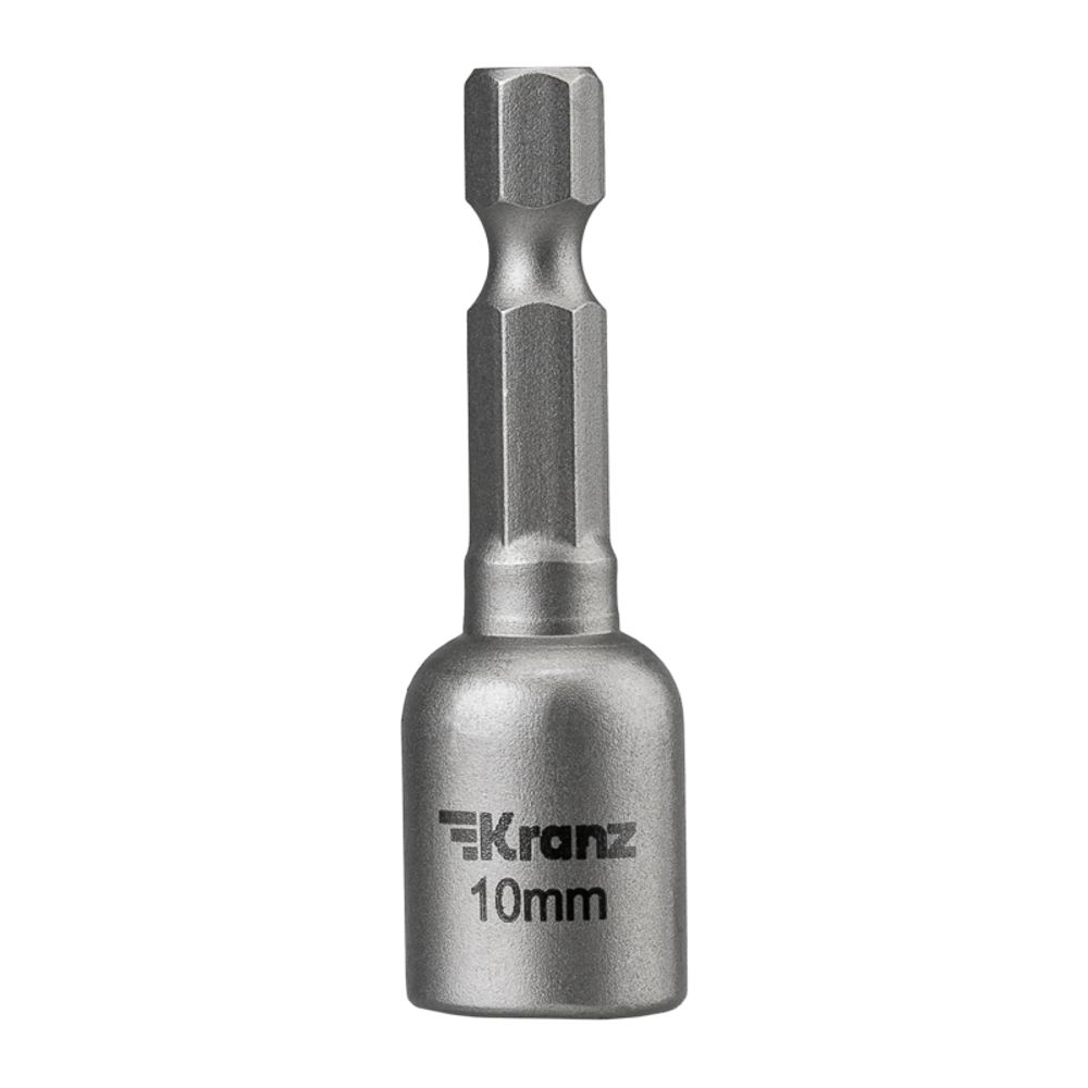 Ключ-насадка магнитный 1/4" 10х48мм (1 шт/уп) KRANZ