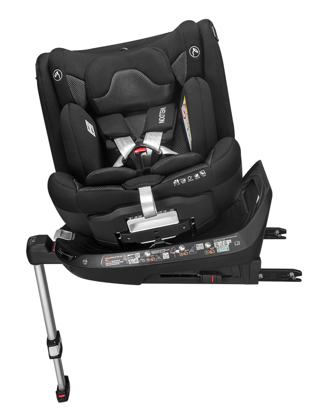 Welldon Автокресло smart rotate 2 pro+ 0-25 iSize 40-125см (Ebony)