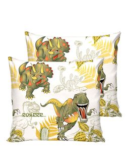 Комплект наволочек 2шт Сказка "Динозаврики" 70х70 см