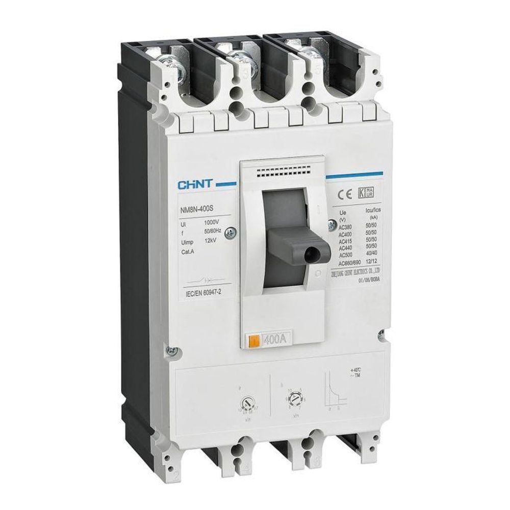 Выключатель автоматический защиты двигателя 3п 400А 36кА NM8N-400C M (R) CHINT 269501