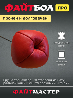 Комплект бойца "ФАЙТМАСТЕР" (Файт болл + утяжелители для рук)