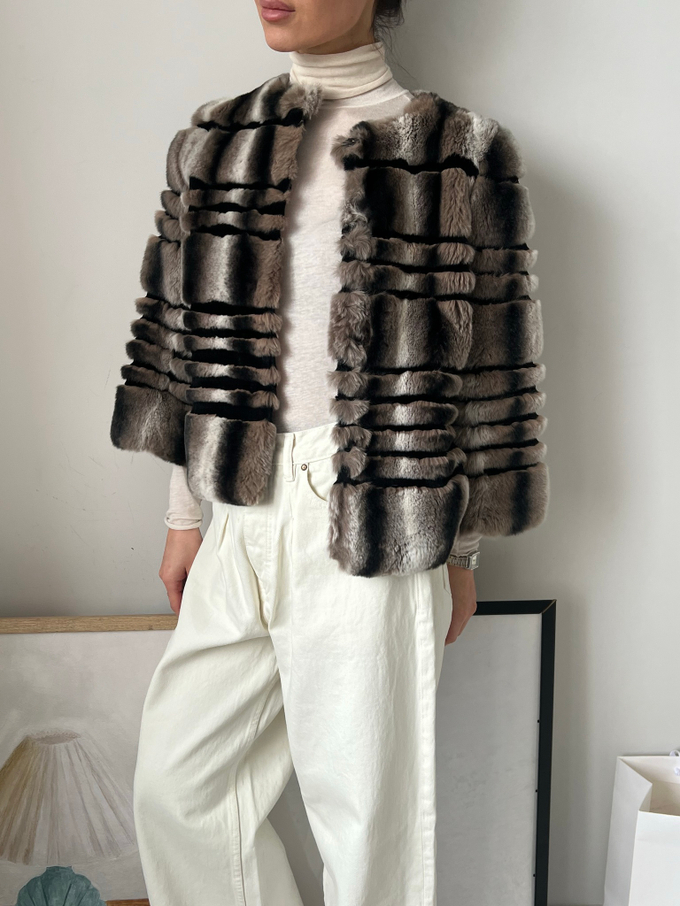 Укороченная шуба Yves Salomon, XS