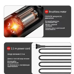 Гравер угловой с усиленным валом черное 500Вт 50mm