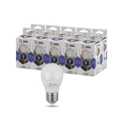 Лампа светодиодная ЭРА STD LED P45-9W-860-E27 E27 / Е27 9Вт шар холодный дневной свет | Лампы cветодиодные Шар (G/P)