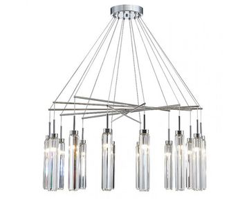 Подвесная люстра 14*G9 4524+10/S chrome хром DIVA Newport