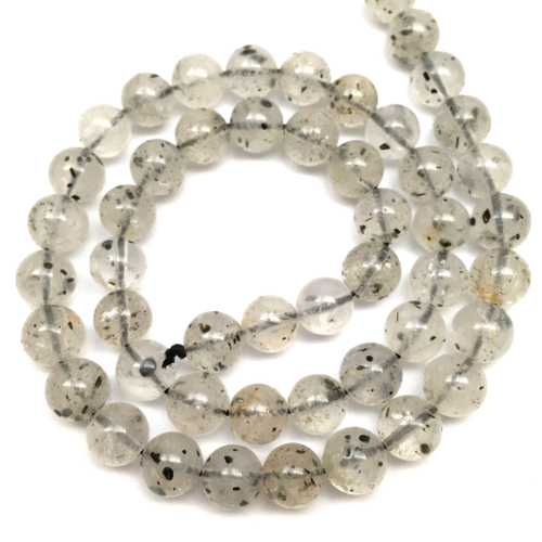 Кварц гетитовый 8 мм, бусины - шарики