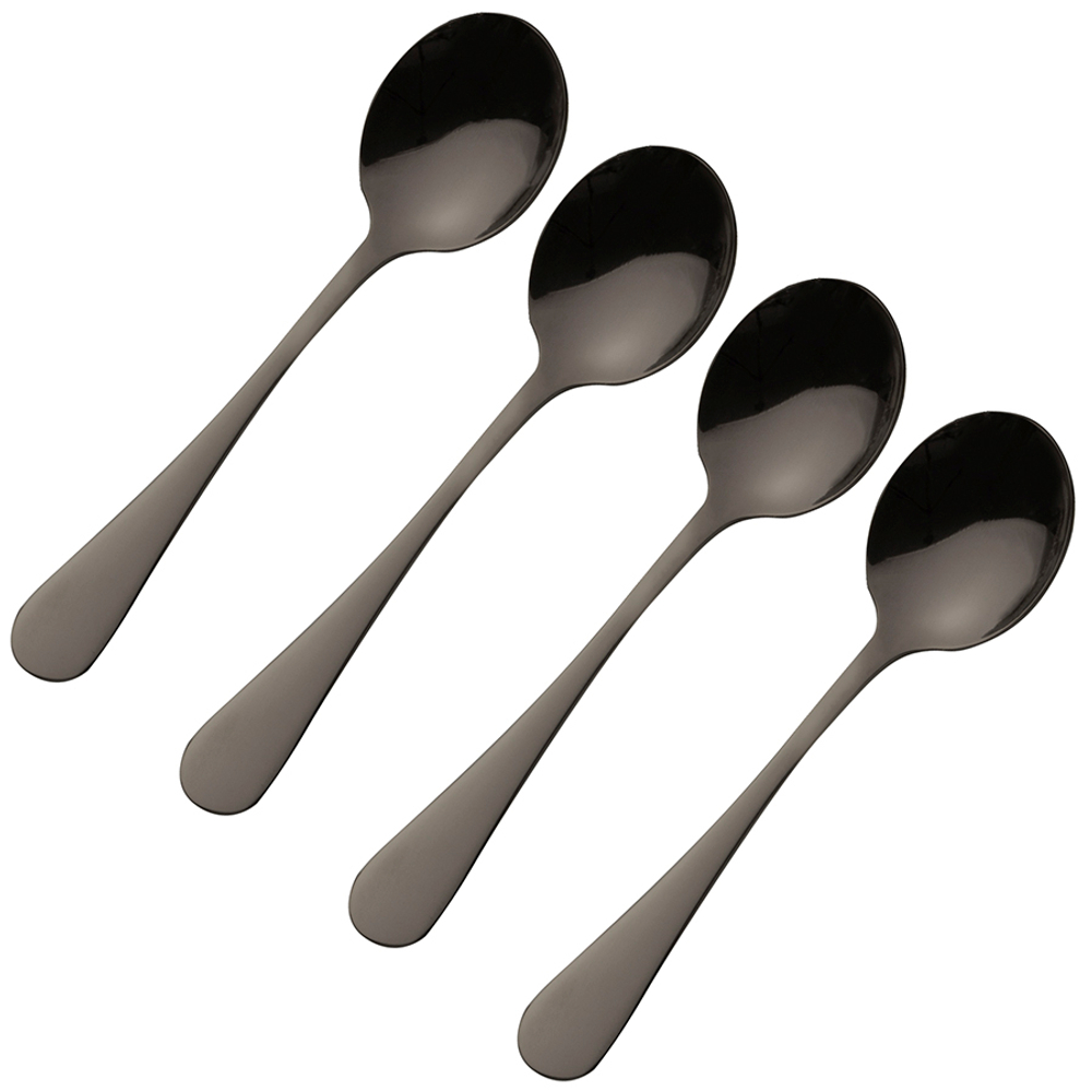 Набор из 4 чайных ложек select grey