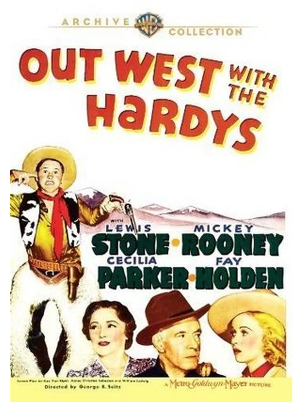 На Запад с Харди (1938) (DVD-R)