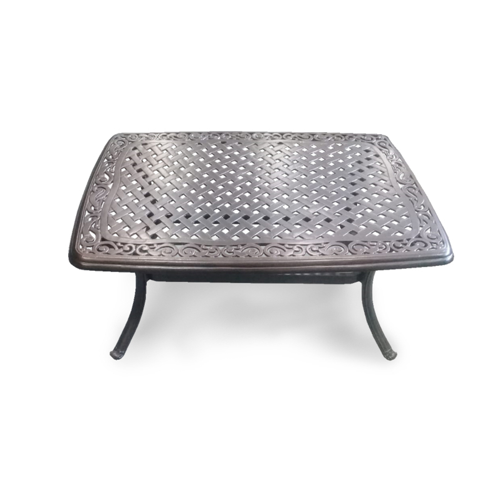 Журнальный столик Джордан из литого аллюминия