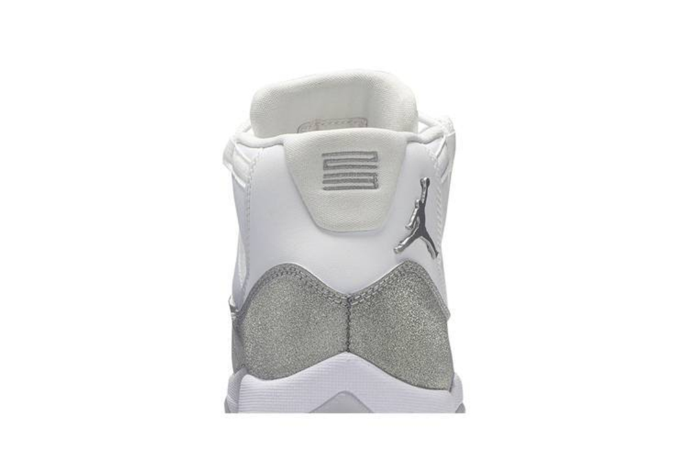 Кроссовки Jordan Air Jordan 11 Metallic Silver (Женская размерная сетка)
