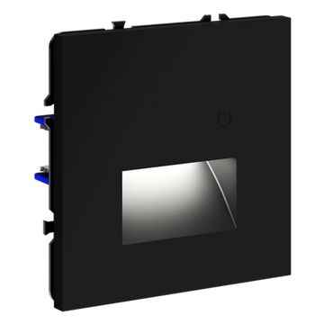 Подсветка светодиодная встраиваемая VOLTUM S70 с датчиком, (черный матовый)