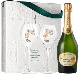 Шампанское Perrier Jouet Grand Brut 0,75 л. + 2 бокала
