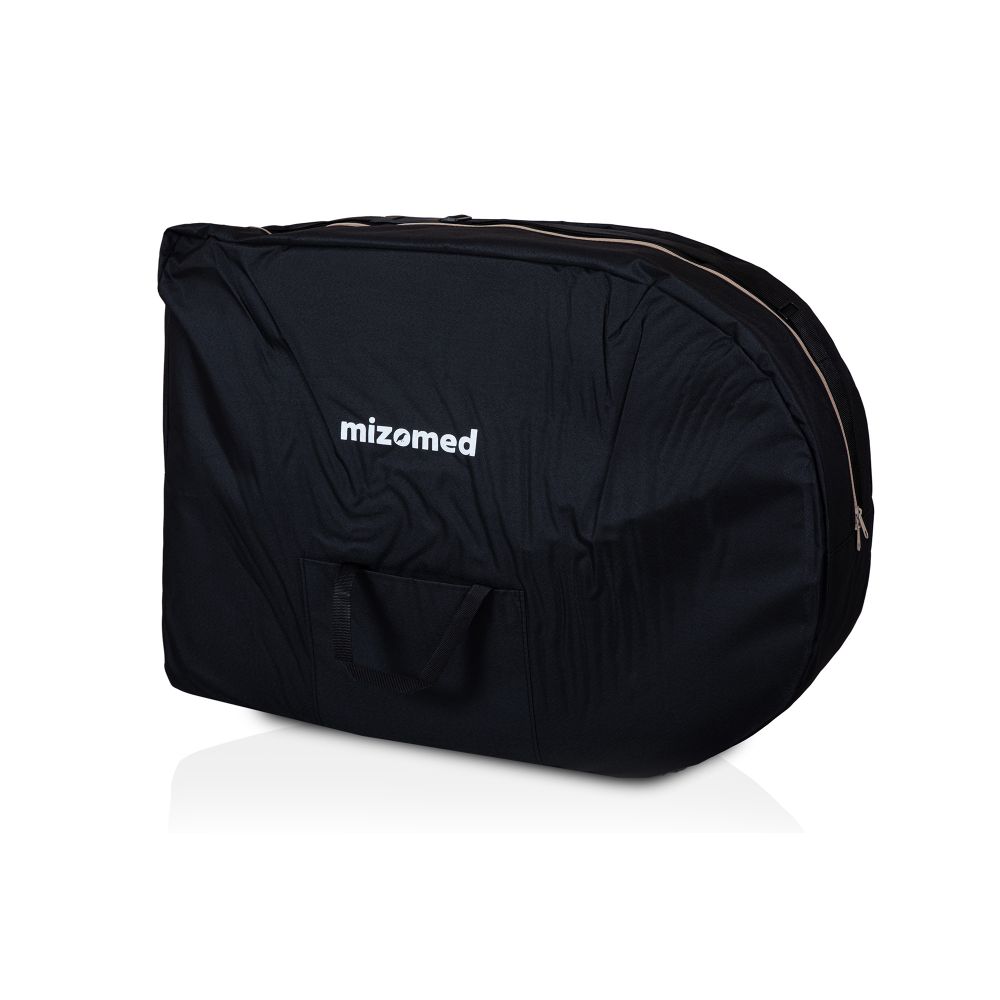 Массажный складной стол Mizomed Premium Oval 3 крем,чёрный