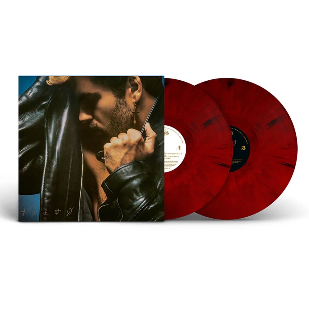 George Michael - Faith - Red & Black Marbled 2LP