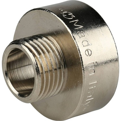 Переходник STOUT никелированный 1"x1/2" ВР/НР