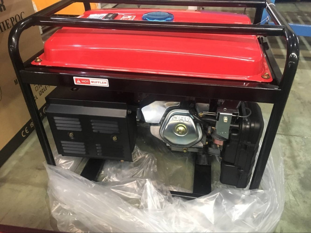 Бензиновый генератор 5 кВт АМПЕРОС LT 6500CLE с автозапуском