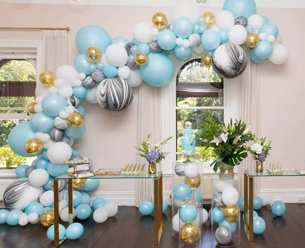 Основа для гирлянды из шаров 5 м, Прозрачный, 1 шт.