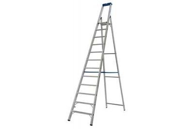 STABILO Свободностоящая стремянка,12 ступенек (124579)