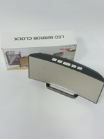 Часы зеркальные LED MIRROR NA-6091 красное свечение