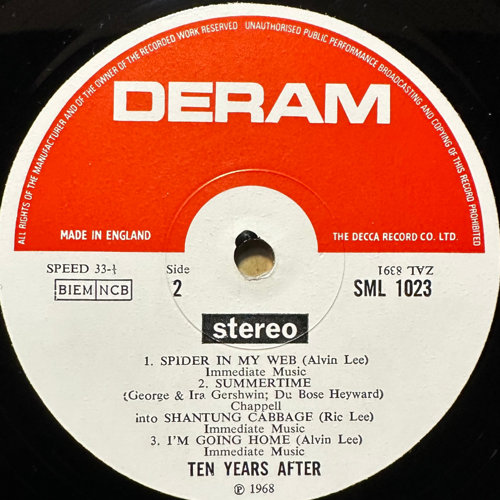 Ten Years After - Ten Years After Undead (Англия 1969г.)