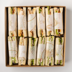 Бокс сэндвичей с цыпленком и мортаделлой