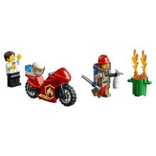 Пожар в бургер-кафе City Fire LEGO 60214