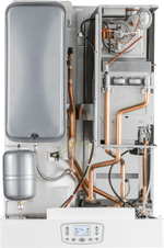 Котёл газовый, настенный, двухконтурный, конвекционный, с бойлером 60 литров, TIME MAX 24 F, ITALTHERM