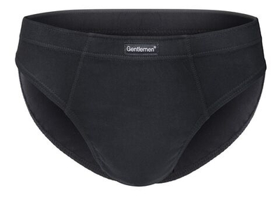 Комплект из 2 трусов-слипов Gentlemen в классических цветах (Размер: M) (Цвет: черный с белым)