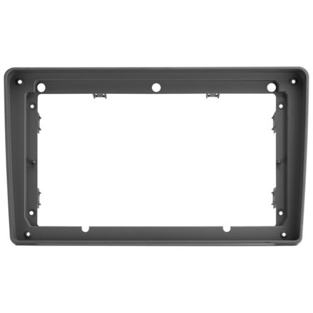 Комплект рамки с разъёмами 9" GAZ Gazelle NEXT 2014+ накладка графит - Car-Smart 9546NXF1