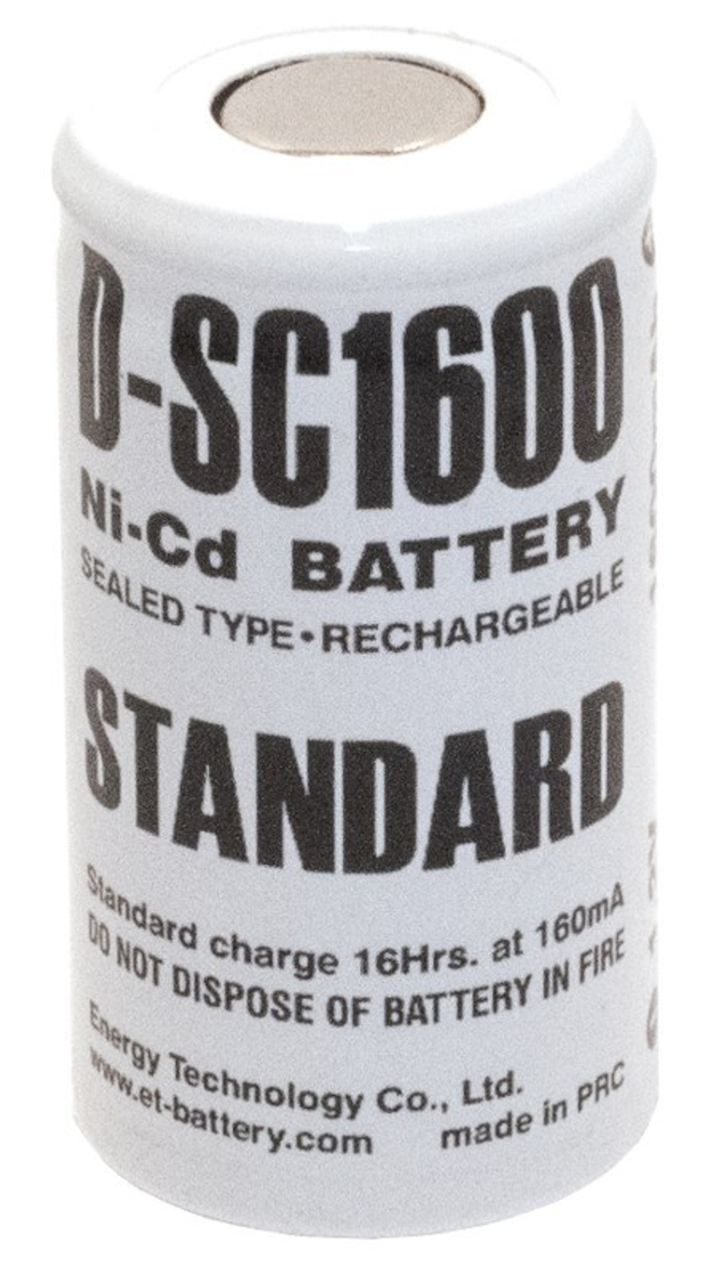 Аккумулятор ET D-SC1600