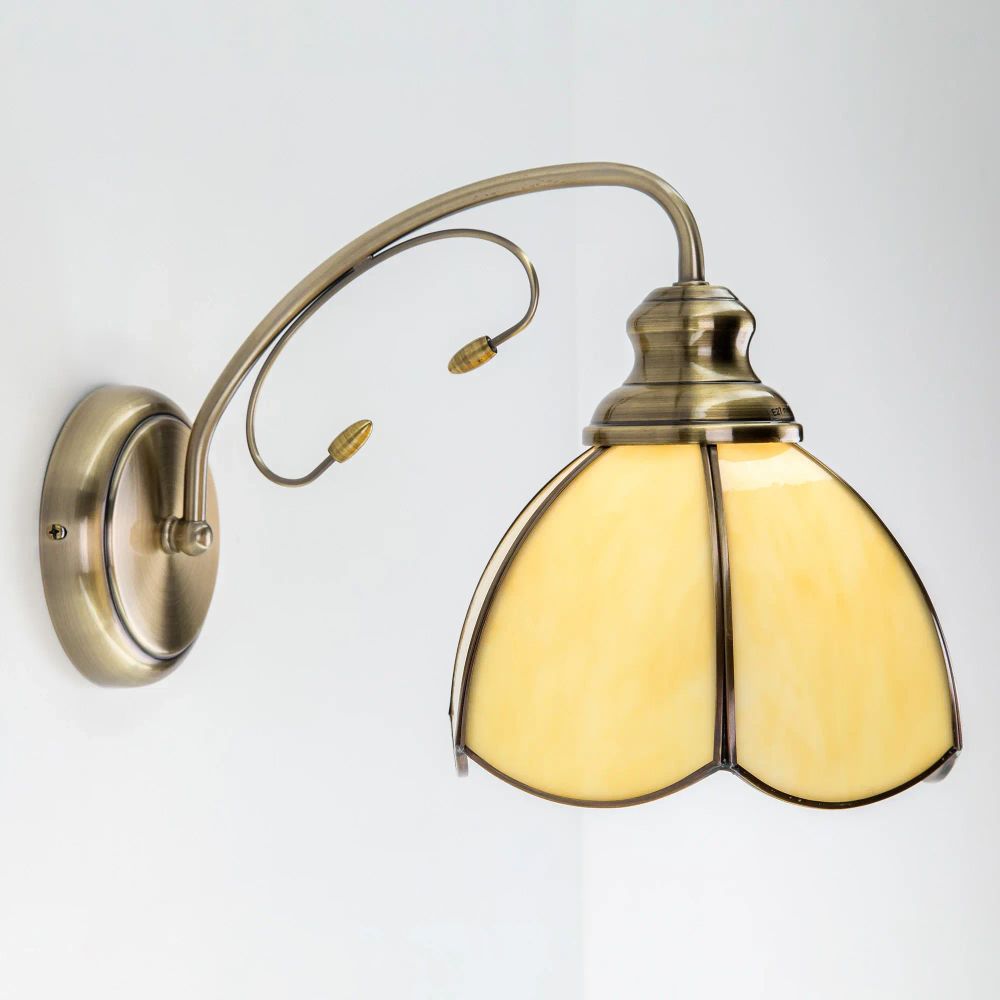 Citilux Познань CL443311 Бра витражное Бронза