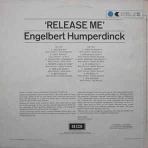 Engelbert Humperdinck / Release Me (LP)